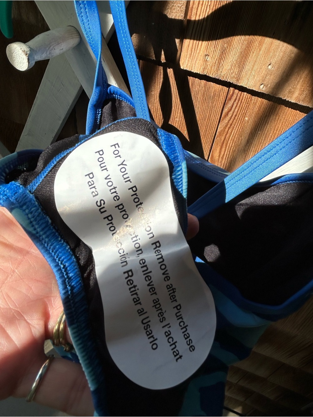 NWT Women’s Speedo Swimsuit Size 10 - Picture 5 of 5
